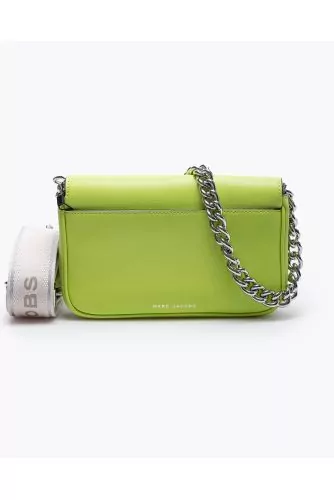 The J Marc Shoulder Bag - Nappa leather bag with flap