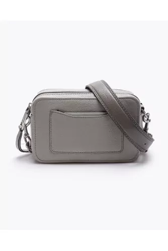 Motoshot - Rectangular nappa leather bag with shoulder strap