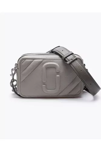 Motoshot - Rectangular nappa leather bag with shoulder strap