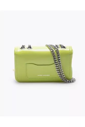 Mini Glam Shot - Leather bag with flap