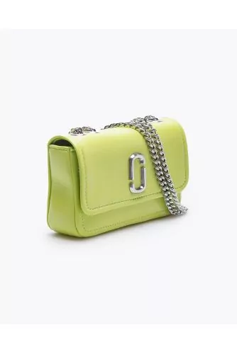 Mini Glam Shot - Leather bag with flap