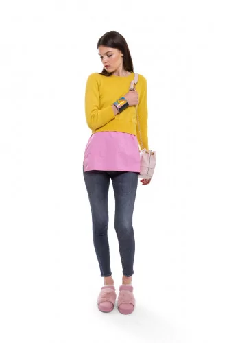 Pull Marni Jaune et rose