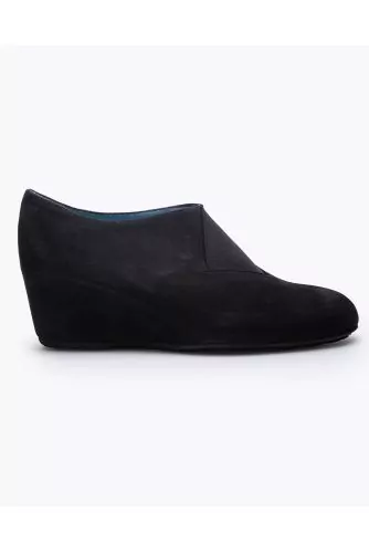 Suede platform shoes 55