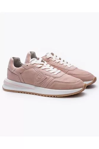 Tropez 2.1. - Washed leather sneakers with yokes 40