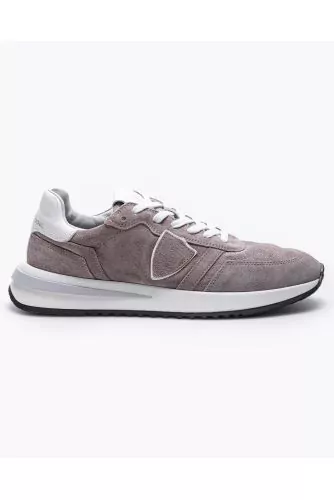 Tropez 2.1. - Split leather sneakers with yokes 40