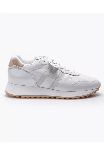 H86 Run - Nappa leather sneakers with H logo in contrast