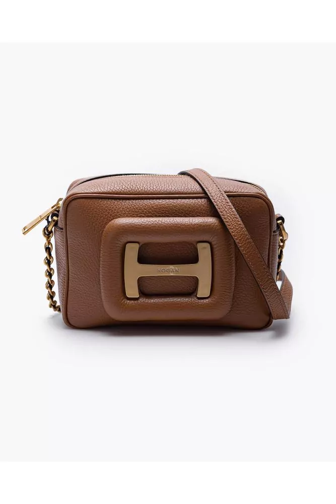 River Island suede cross body bag in brown