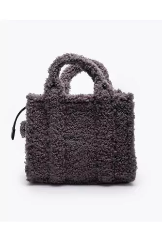 Cabas Marc Jacobs "Teddy Tote Mini" gris