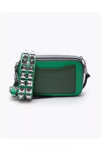 Snapshot Studs - Leather bag with shoulder strap