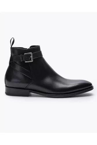 Boot Jacques Loup noir zip pour homme