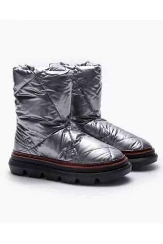 Sleeping Bag Boot - Quilted boots with fur interior 40