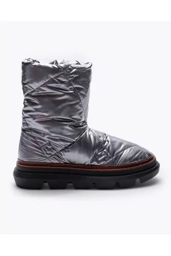 Sleeping Bag Boot - Quilted boots with fur interior 40