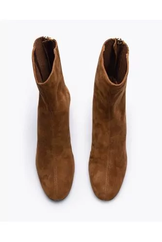 Saint Honoré - Suede boots with elastic slices