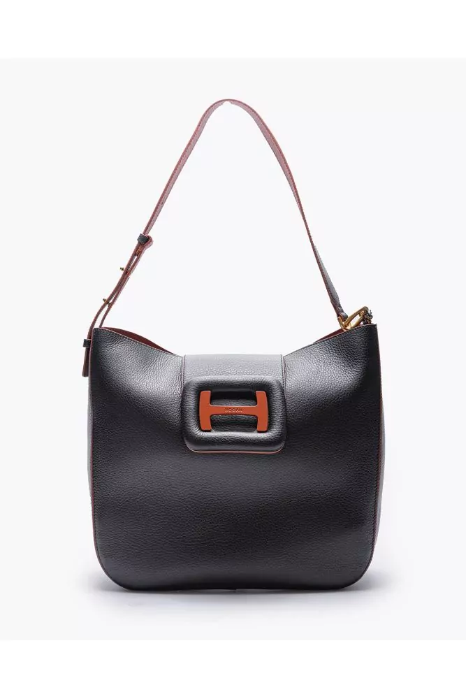 Hobo - Soft grained calf bag with H logo