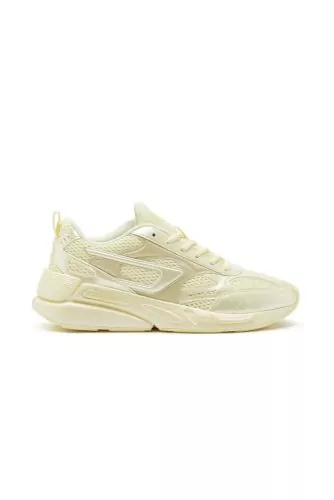 Sneakers Diesel jaune métallisé pour femme