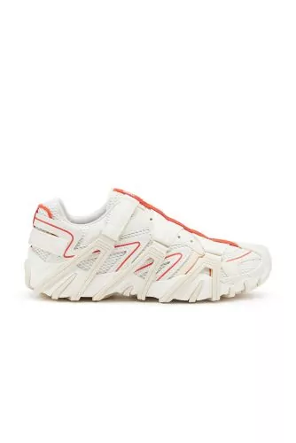 Baskets Diesel blanc-rouge pour homme