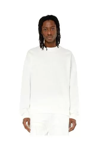 Cotton sweatshirt with embroidered XXL logo