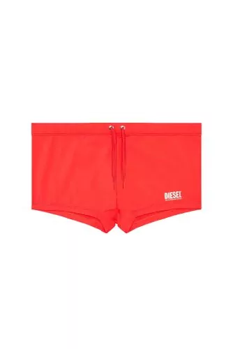Boxer in lycra with small D logo on the thigh
