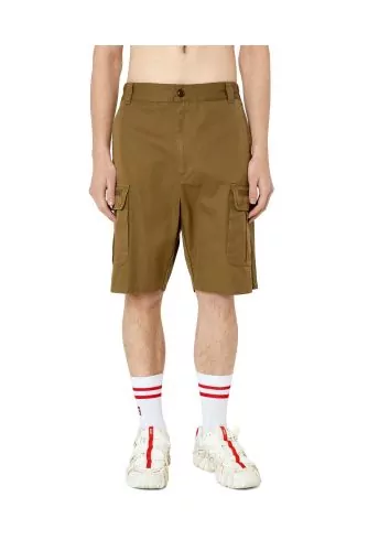 P-ARGY-SHORT -Twill cotton cargo shorts