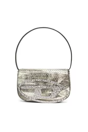Sac Diesel roccia en cuir imprimé et strass