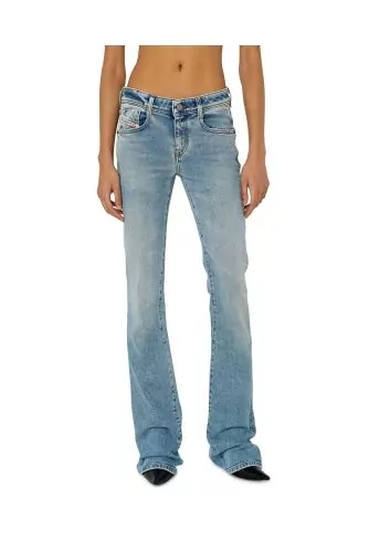1969 D-EBBEY - Jean bootcut en denim stretch