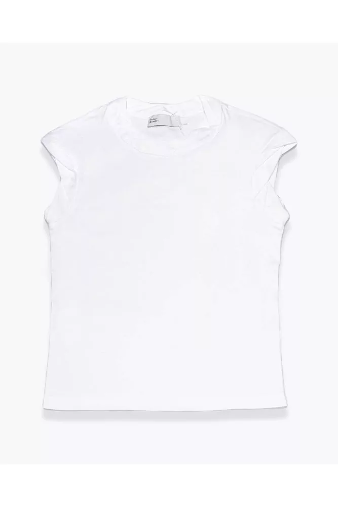 T-shirt en coton avec col arrondi