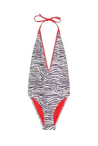 Maillot de bain une pièce en lycra avec dos nu