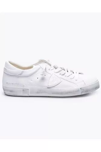 Paris - Sheepskin sneakers with escutcheon