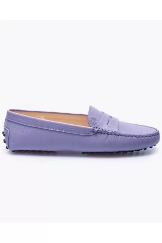 Mocassins Tod's "Gommini" lavande pour femme