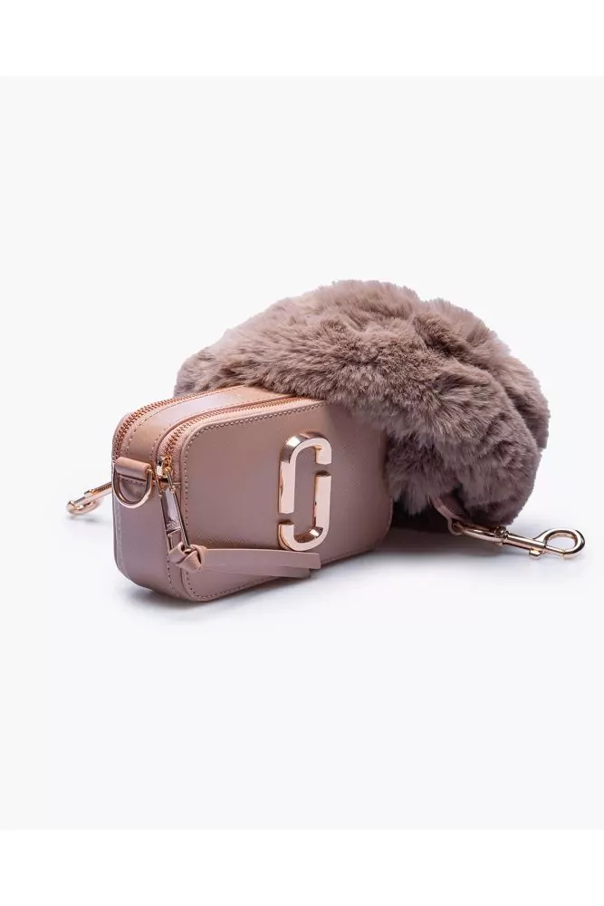 SNAPSHOT BAG WITH FAUX FUR STRAP - MARC JACOBS for WOMEN