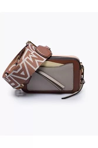 Snapshot - Leather bag with shoulder strap
