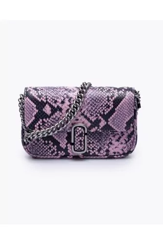 The J-Marc Mini - Sac en cuir imprimé python