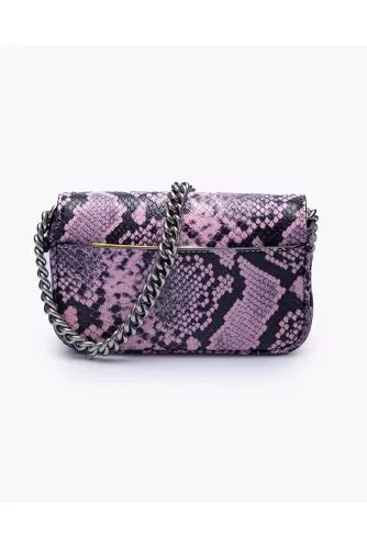 The J-Marc Mini - Sac en cuir imprimé python