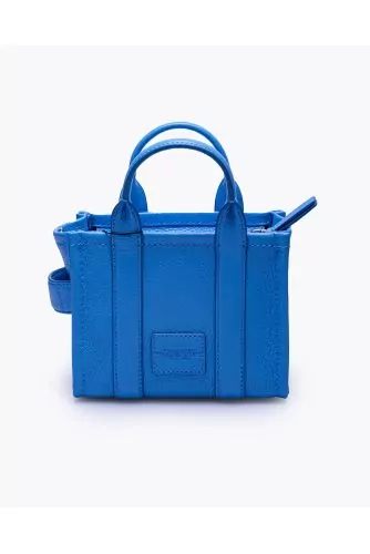 The Tote Bag Micro - Grained leather bag with shoulder strap