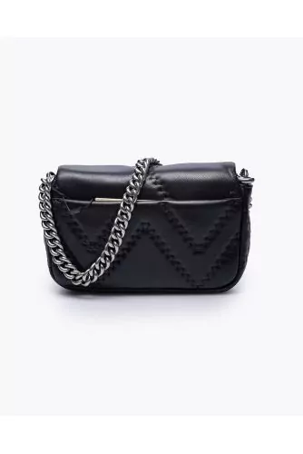 J-Marc Quilted Shoulder Bag - Sac en cuir nappa matelassé