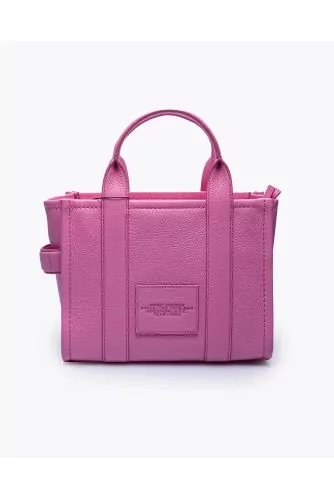 The Tote Bag Mini - Grained leather bag with shoulder strap