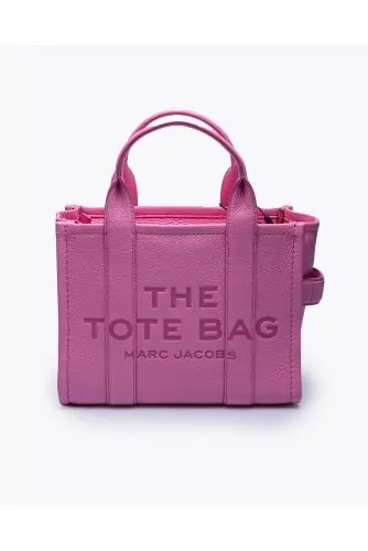 The Tote Bag Mini - Grained leather bag with shoulder strap