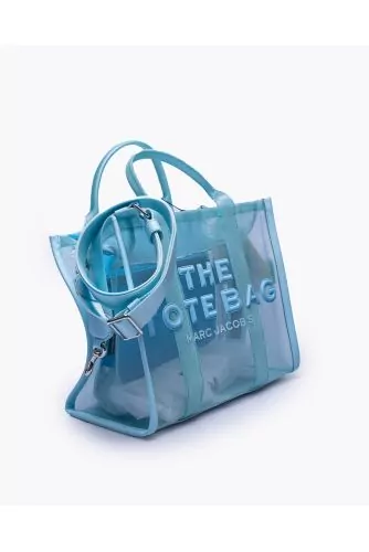 The Mesh Tote Bag Small - Mesh bag with embossed logo