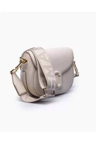The Small Saddle Bag - Half moon shaped leather bag