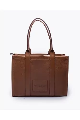 The Utility-Work Tote - Grained Leather Bag