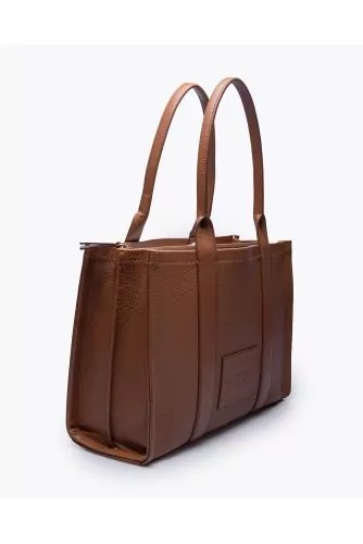 The Utility-Work Tote - Grained Leather Bag