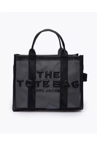 The Mesh Tote Bag Small - Sac en mesh avec logo embossé