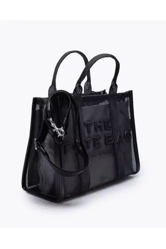 The Mesh Tote Bag Small - Mesh bag with embossed logo