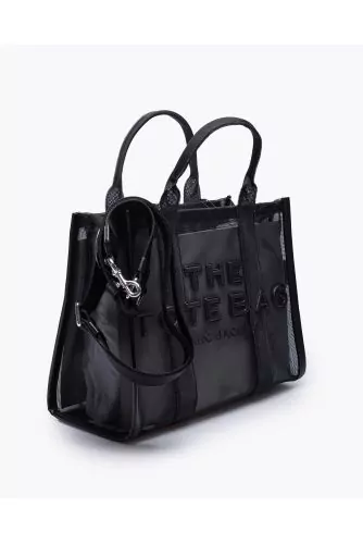 The Mesh Tote Bag Small - Sac en mesh avec logo embossé