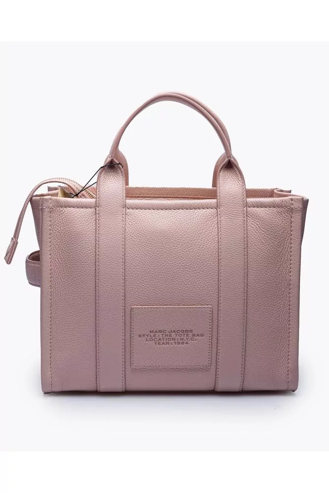 MARC JACOBS THE SMALL TOTE BAG LEATHER ROSE