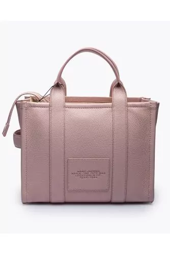 Marc Jacobs The Leather Mini Tote Bag in Pink