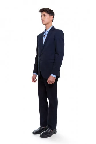 Suit Lanvin navy blue for men