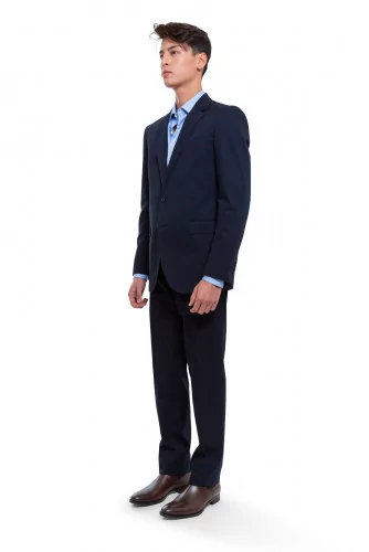 Suit Lanvin navy blue for men