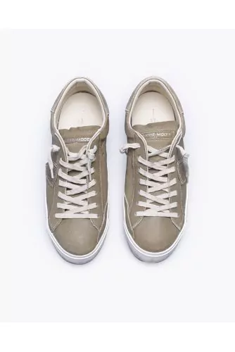 Paris - Sheepskin sneakers with escutcheon