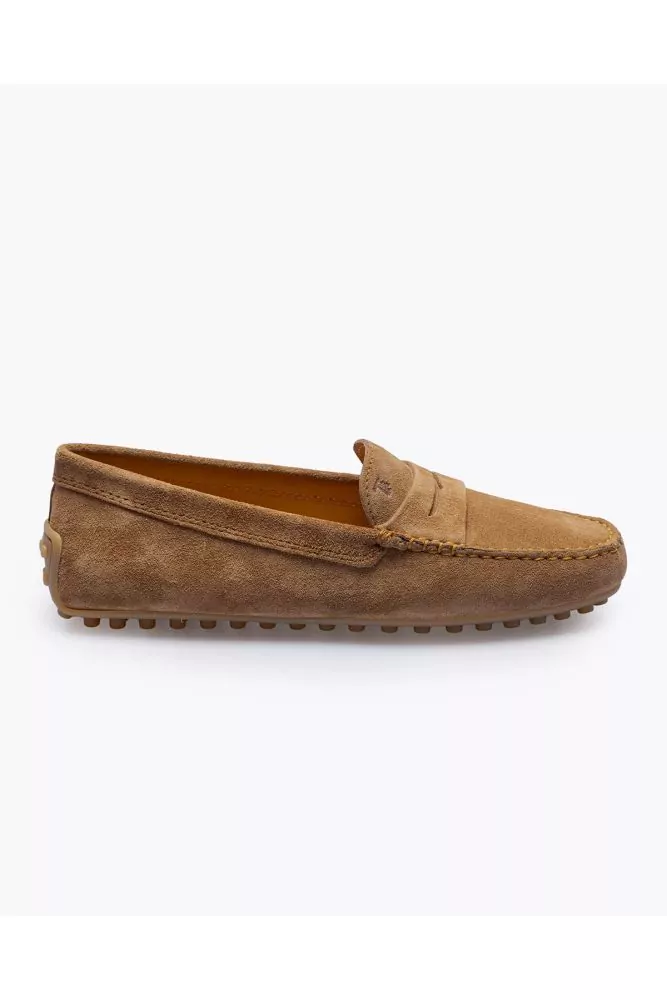 Mocassin Tod's New City Gommini croute camel